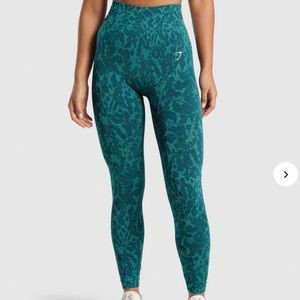 Adapt Animal Seamless Leggings-Butterfly Teal